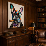 Painted Scout - hand-painted oil painting on canvas