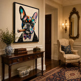 Painted Scout - hand-painted oil painting on canvas
