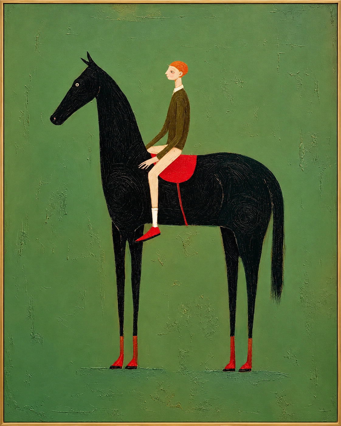Scarlet Footfall - Original