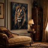 Shadow Mane - hand-painted oil painting on canvas