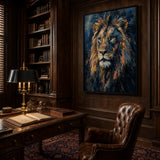 Shadow Mane - hand-painted oil painting on canvas