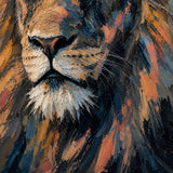 Shadow Mane - hand-painted oil painting on canvas