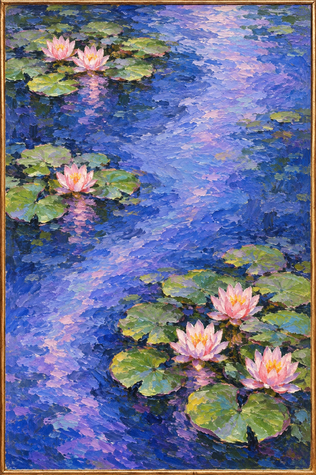 Blossom Waters — Floral oil painting