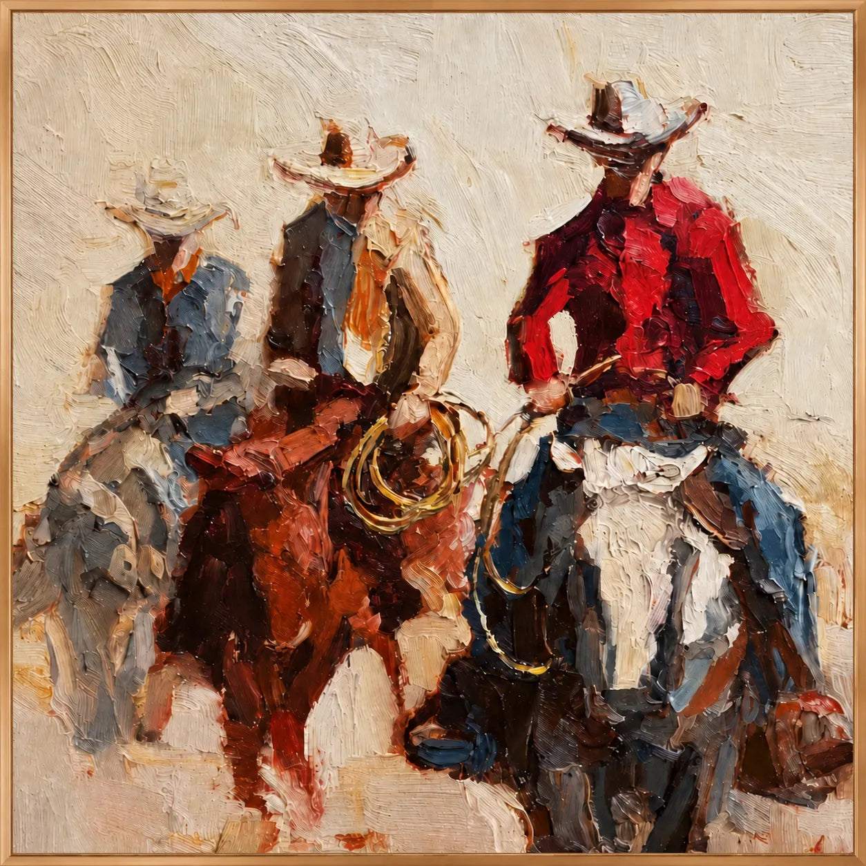 Three Across the Range - artwork front view
