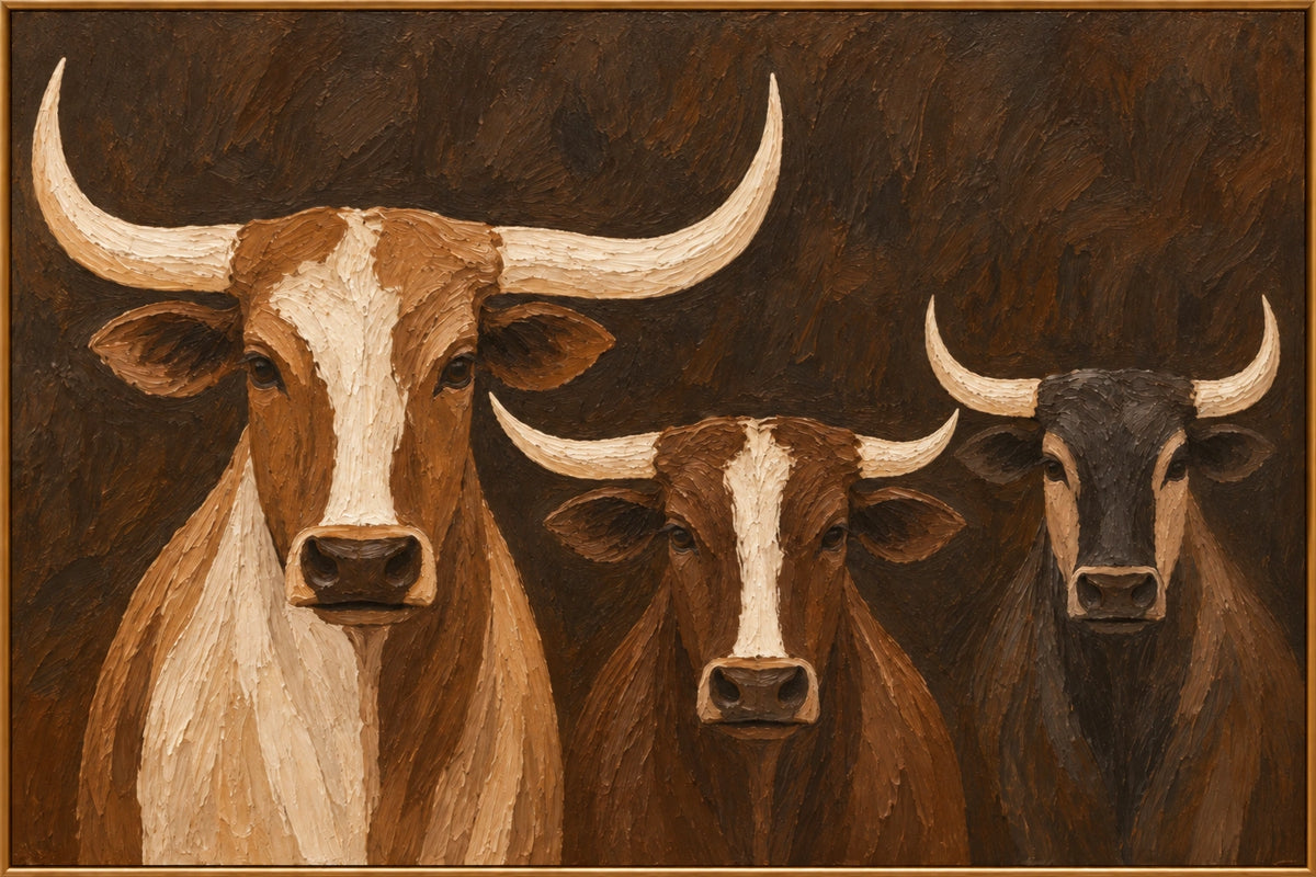 Warm Silence — Animal oil painting