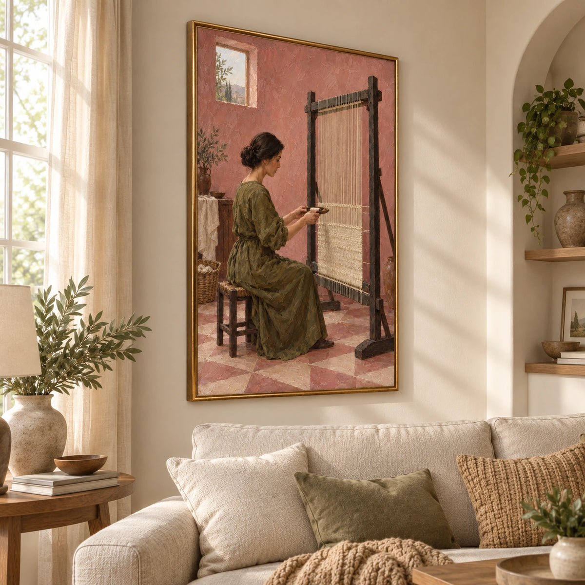 Woven Rose — Left01 room view