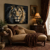 Umber Majesty - hand-painted oil painting on canvas