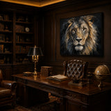 Umber Majesty - hand-painted oil painting on canvas