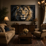 Umber Majesty - hand-painted oil painting on canvas