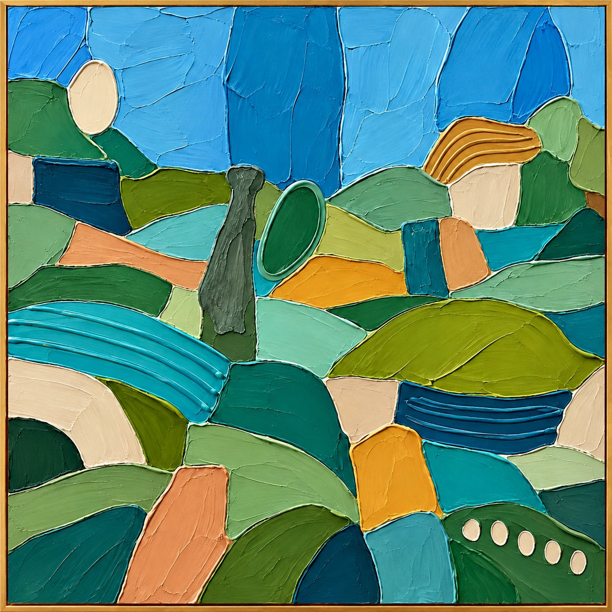 Verdant Quilt - Original