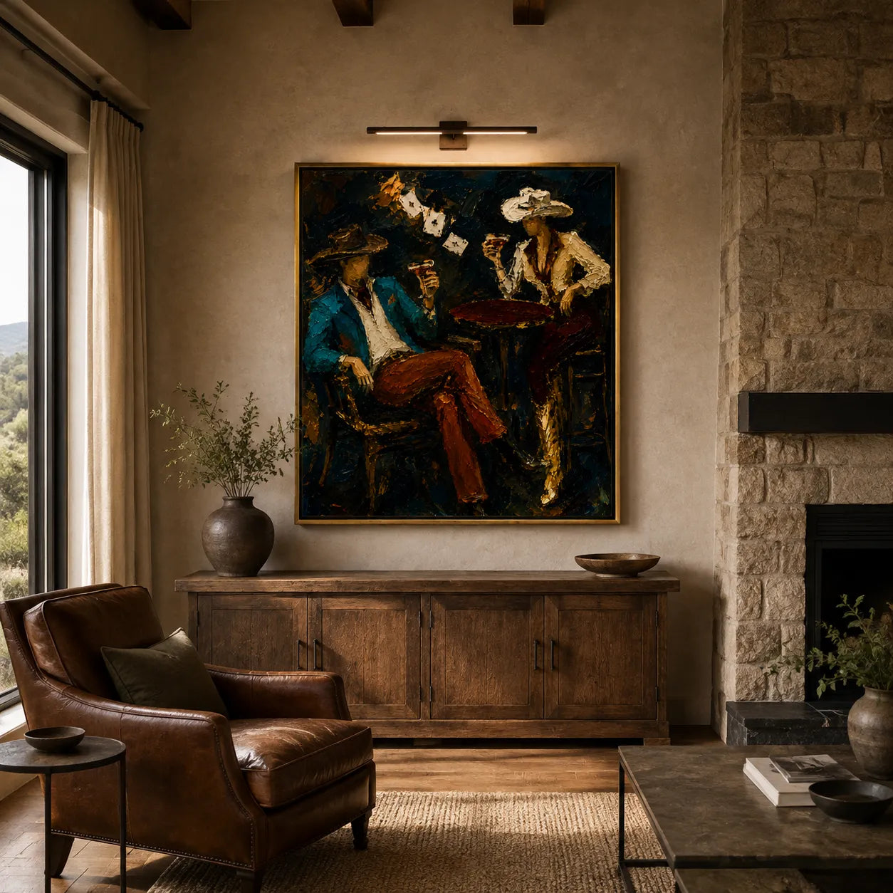 High Stakes at Dusk - styled interior preview 4