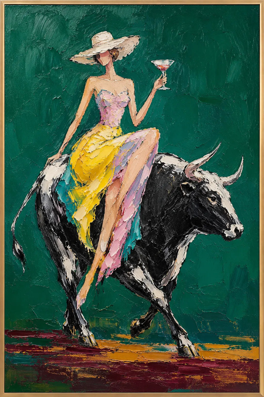 Golden Bull Reverie - artwork front view