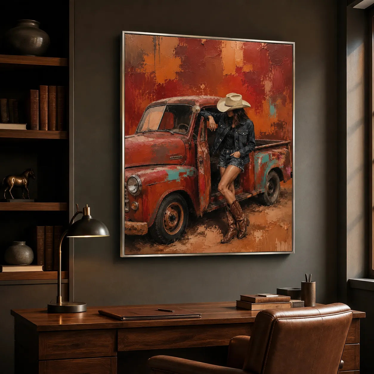 Red Truck Renegade - styled interior preview 1