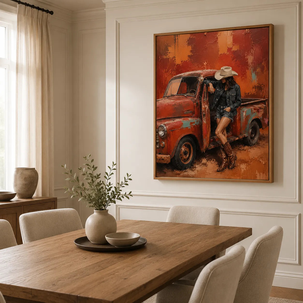 Red Truck Renegade - styled interior preview 3
