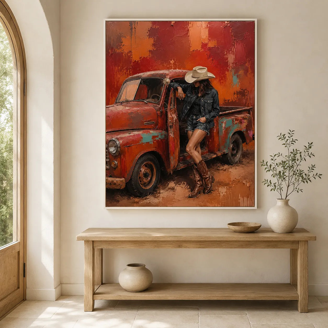 Red Truck Renegade - styled interior preview 4