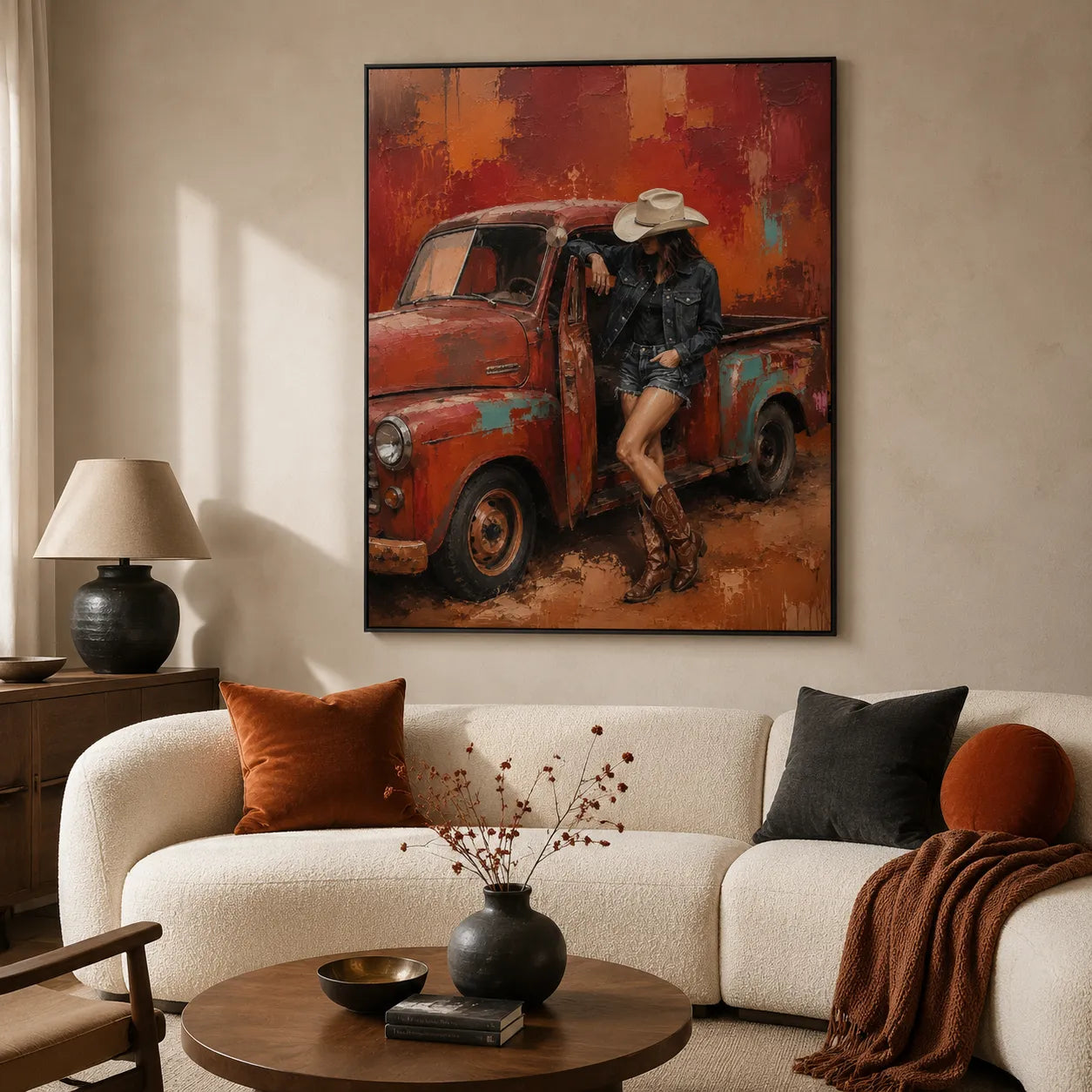 Red Truck Renegade - styled interior preview 5