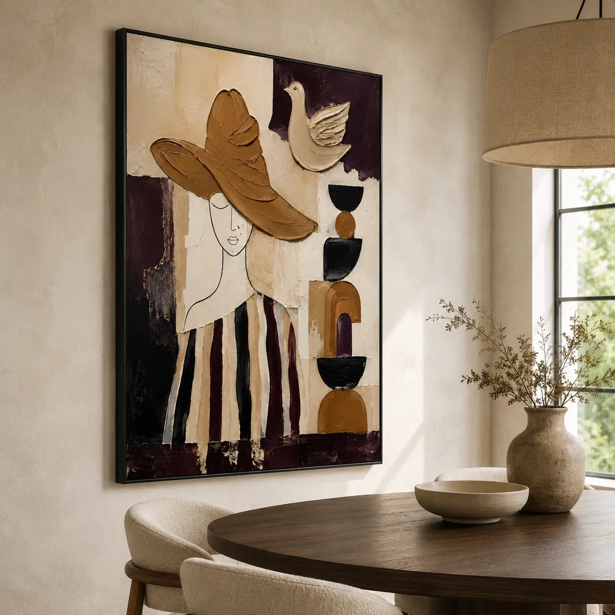 Dove Above the Brim - styled interior preview 2