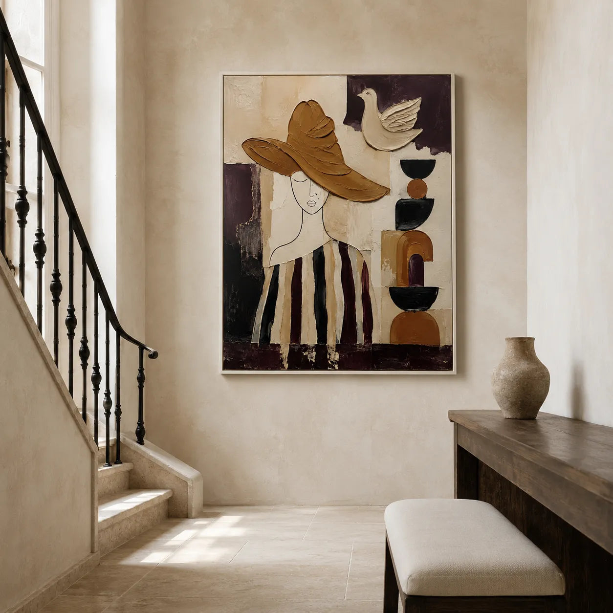 Dove Above the Brim - styled interior preview 5