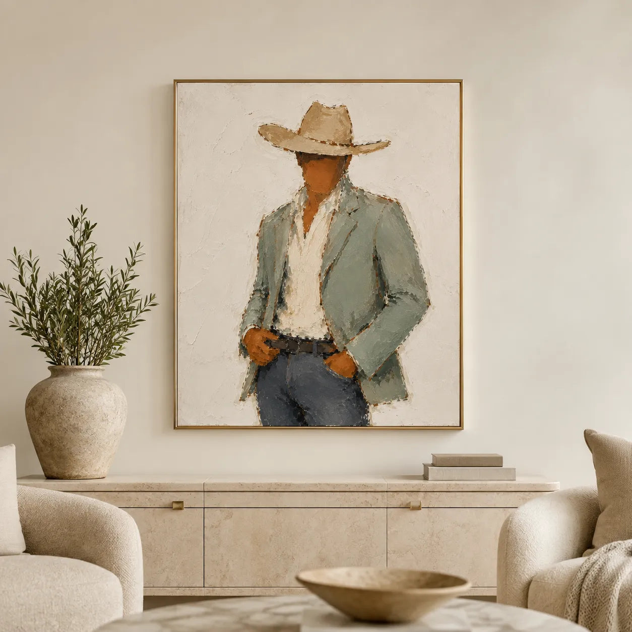 Powder Blue Drifter - styled interior preview 3