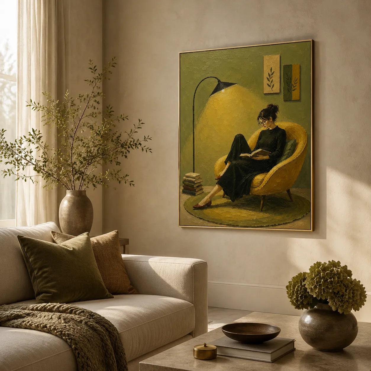 Lamplight Reader - styled interior preview 1