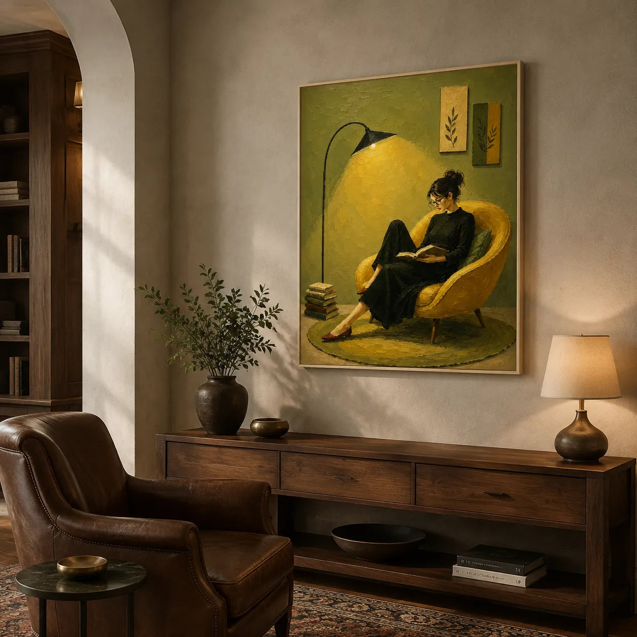Lamplight Reader - styled interior preview 2