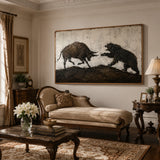 Wild Crossing - hand-painted oil painting on canvas