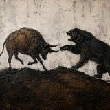 Wild Crossing - hand-painted oil painting on canvas