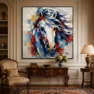 Windborne Spirit - hand-painted oil painting on canvas